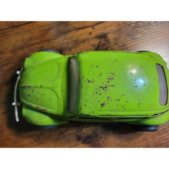 Vintage Tonka Green Side Winder VW Bug - 52680 - USA - Picture 5 of 7